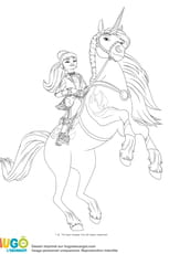 Coloriage L cole Des Licornes Isabel Et River Coloriage L cole Des Licornes Isabel Et River