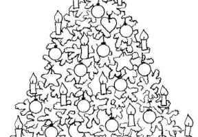 Coloriage sapin noel coloriages