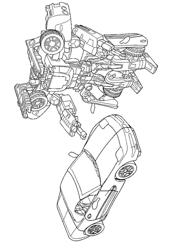 Coloriage A Imprimer Transformers Gratuit