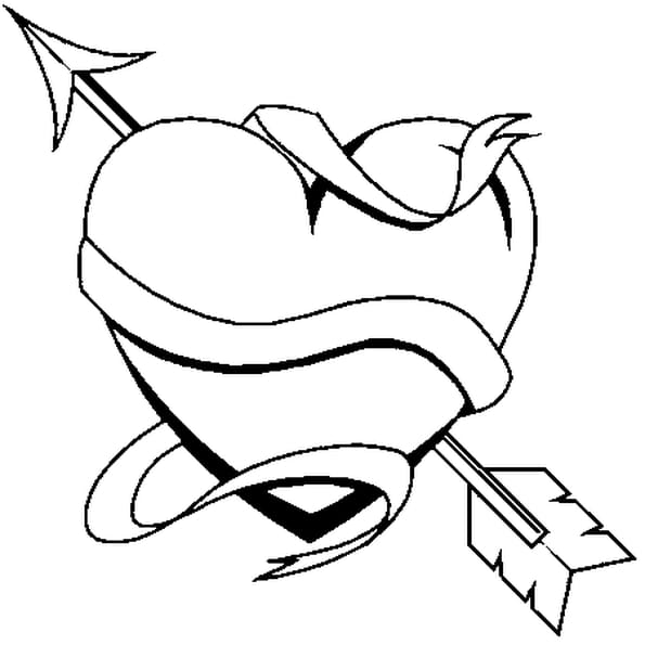 Coloriage A Imprimer De Coeur