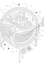 Coloriage baleine style mandala