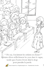 Coloriage 2 Vacances Classe Coloriage 2 Vacances Classe