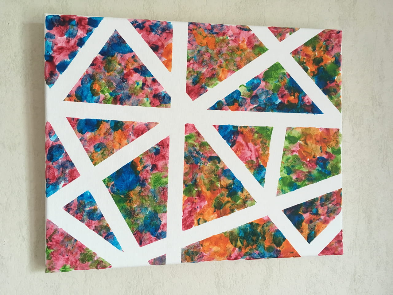 Peinture Au Scotch