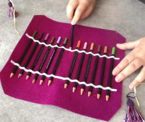 Cr&eacute;ez votre propre &eacute;tui &agrave; crayons en feutrine en seulement quelques minutes