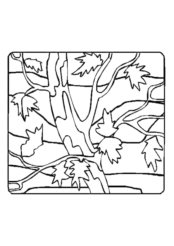 Coloriage Arbre A Imprimer