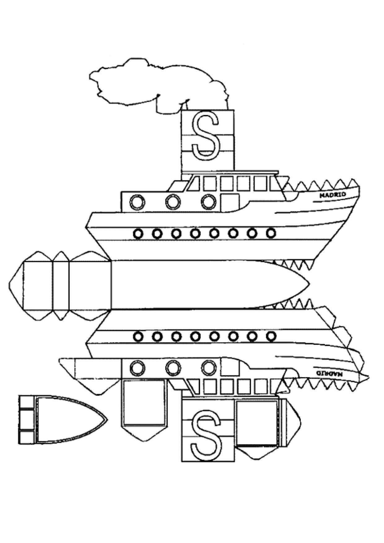 Maman, les petits bateaux…. – Sakartonn